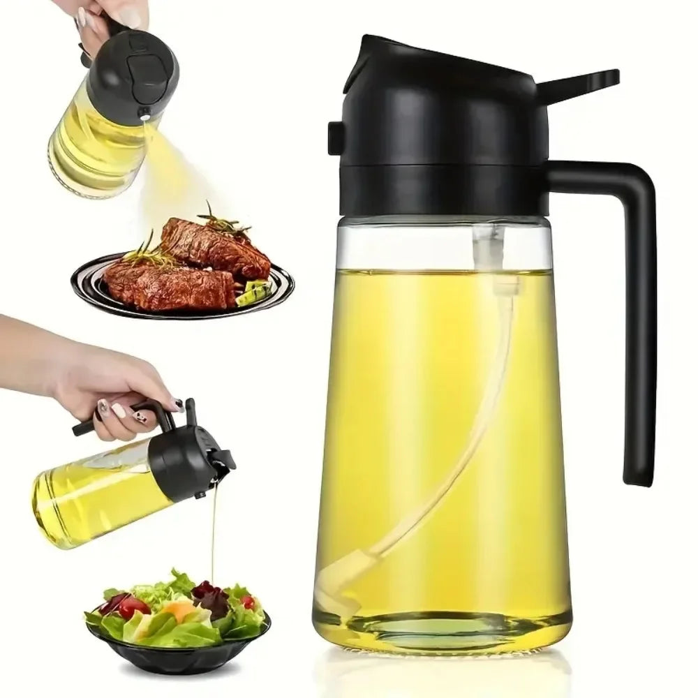 Freshmire™ Two in One Glass Oil Dispenser