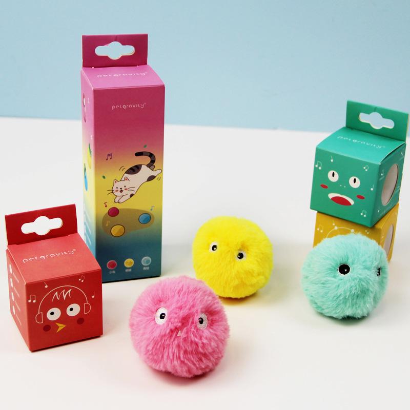 Intelligent Interactive Plush Ball - Makes funny engaging sounds! - Pick the sound you like.