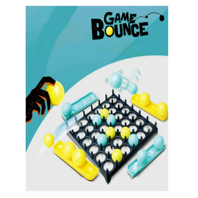 Ball Bouncing Family Game - The Game for the Holidays! - Simple, yet Fun! - Who will throw the balls correctly first? - WOWGOOD