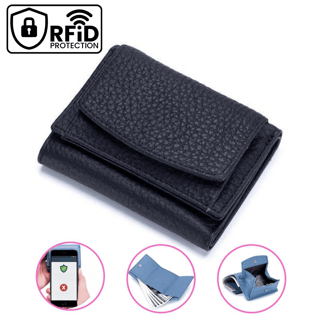 PetiteGuard™ - Elegant RFID-Protected Wallet for a Peace of Mind - WOWGOOD