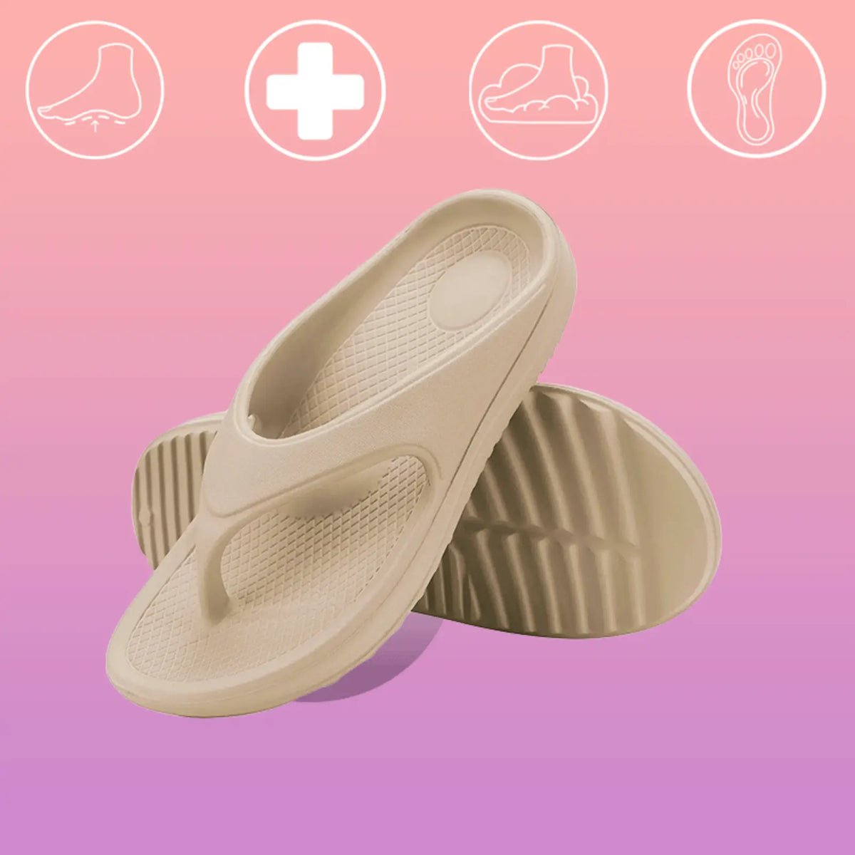 INOMI® Podiatric Flip Flops